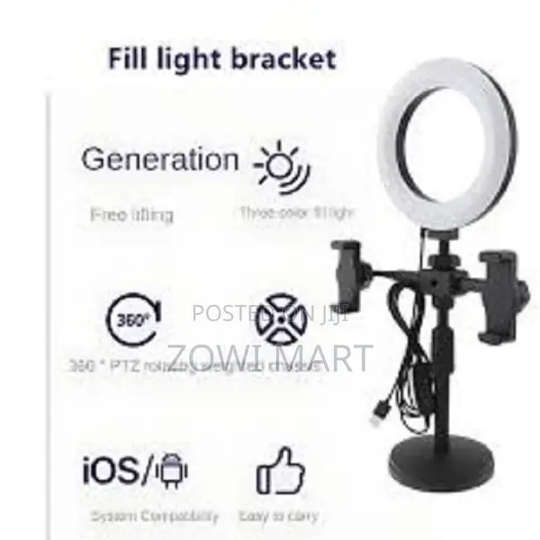 Desktop Live Fill Light – 6” Led