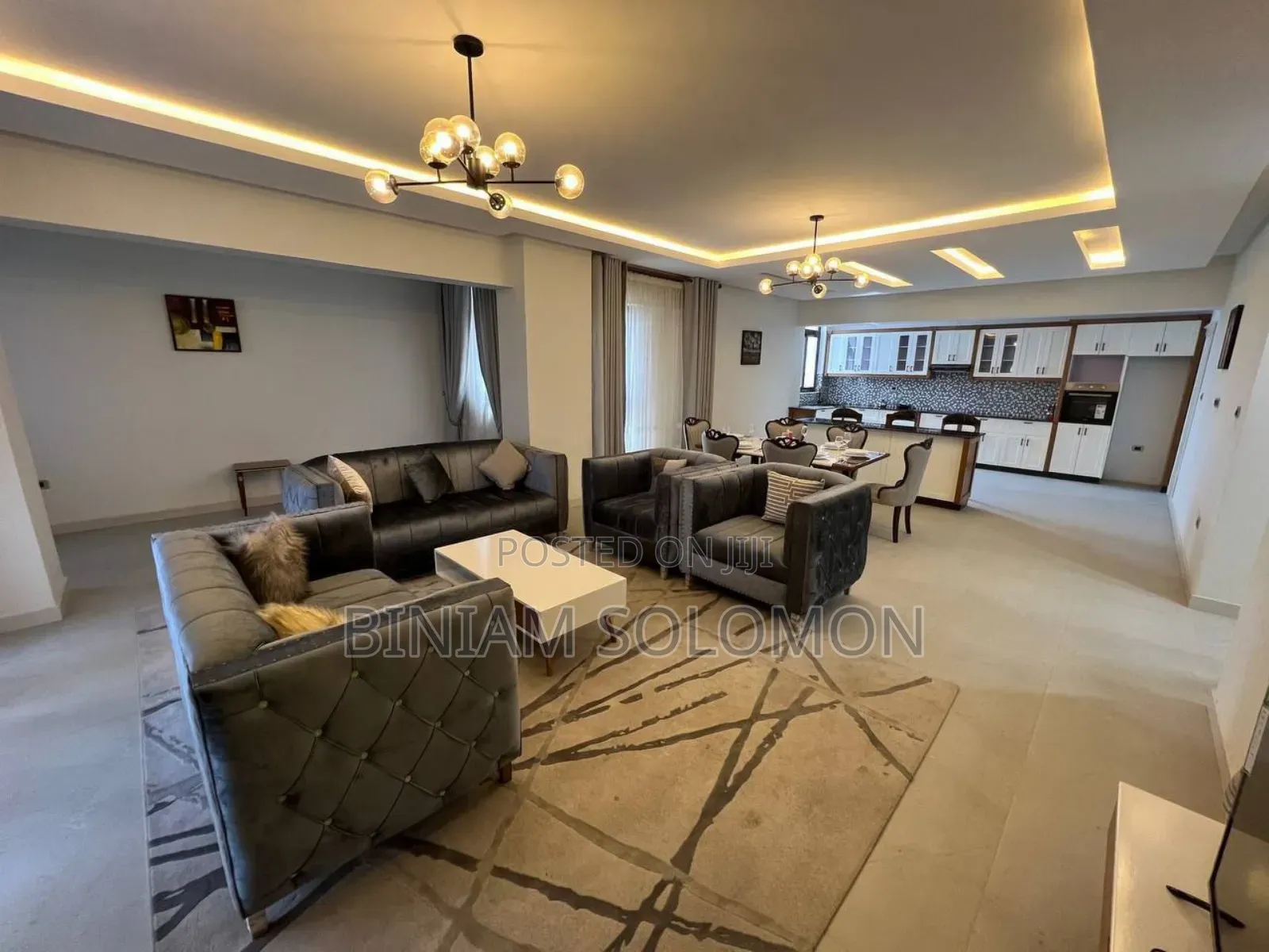 Furnished 3bdrm Apartment in Bole for sale