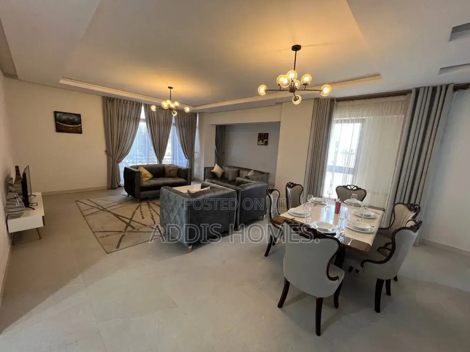 Furnished 3bdrm Apartment in Bole for sale