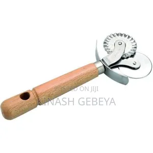 Photo - Stainless Steel Pizza and Dough Wheel Cutter