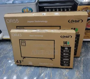 Photo - Orbit Tv 43 Inch Smart Doubel Glass