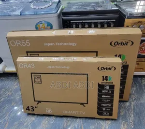 Orbit Tv 43 Inch Smart Doubel Glass