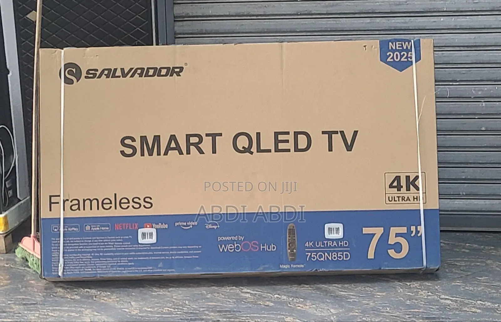 Salvador Tv 75 Inch Smart Framless