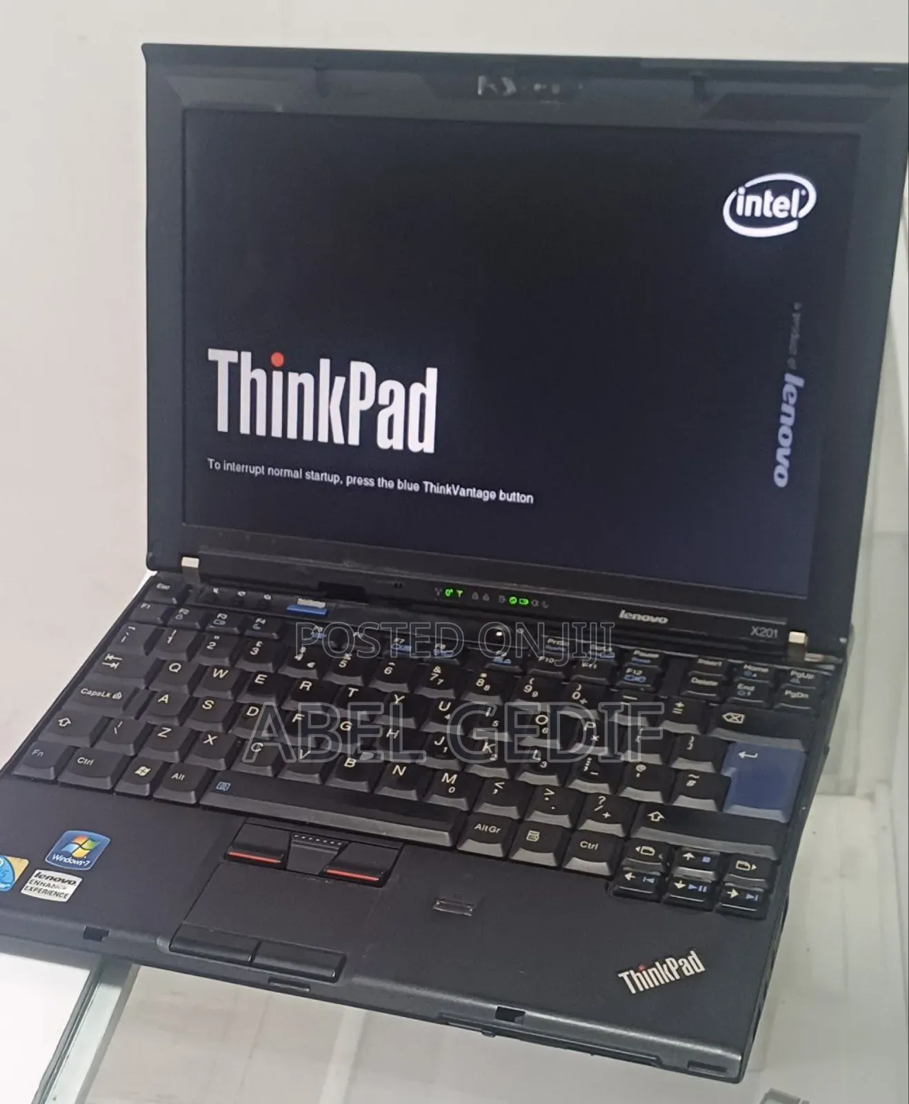 New Laptop Lenovo ThinkPad X201 4GB Intel Core I5 HDD 500GB