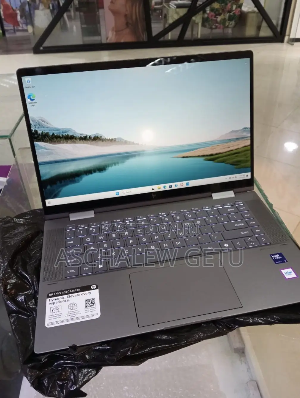 New Laptop HP Envy X360 16GB Intel Core I7 SSD 512GB