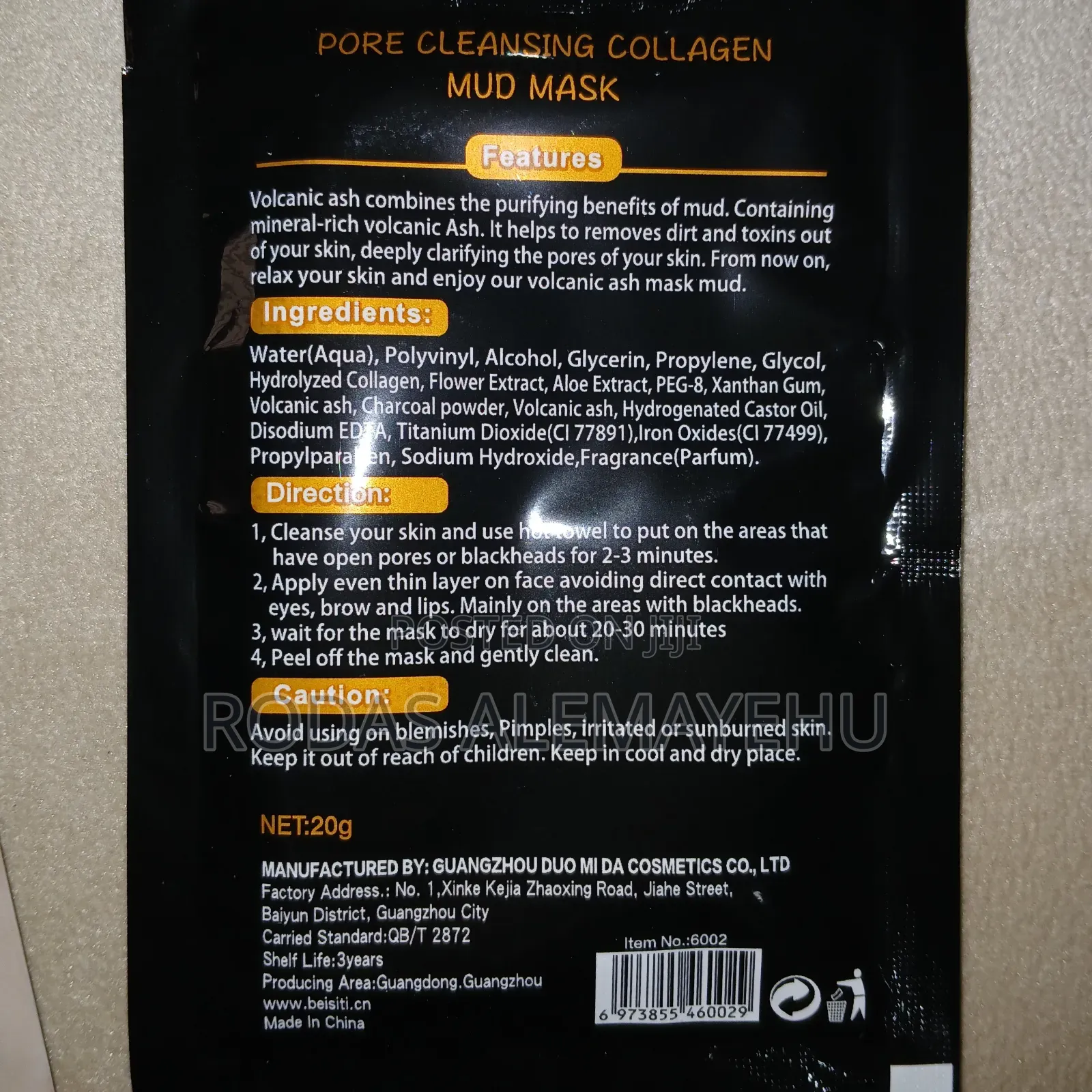 "Dear She" Face Mask