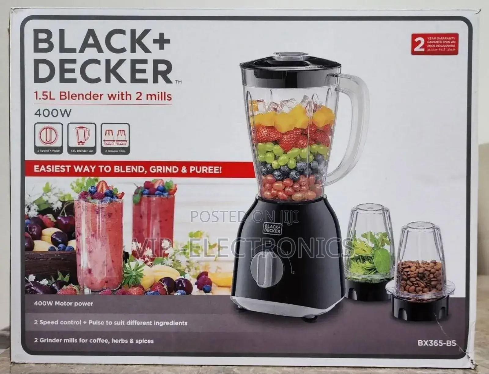 Black+Decker 1.5liter Juicer