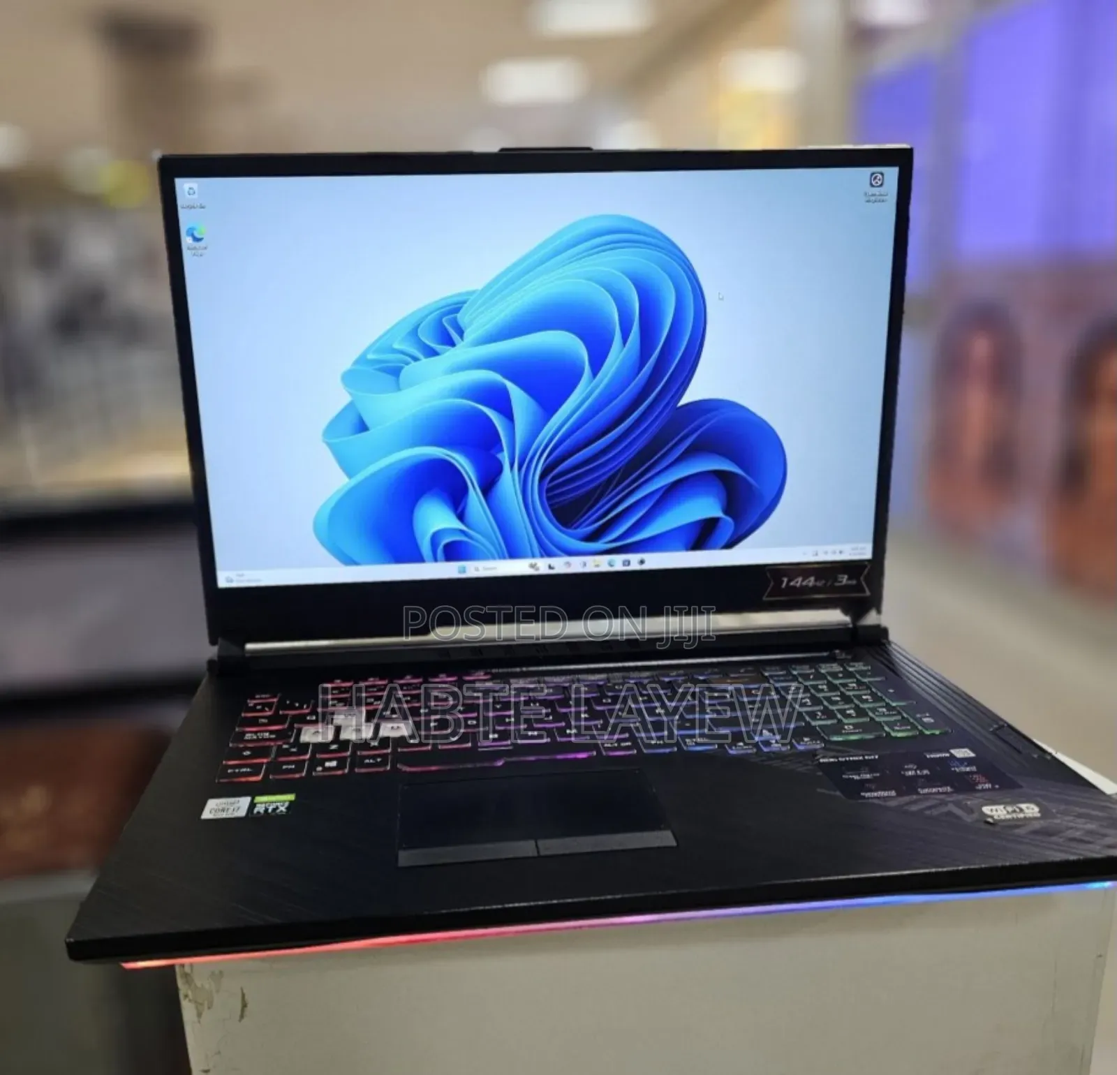 New Laptop Asus ROG Strix G17 32GB Intel Core I7 SSD 1T