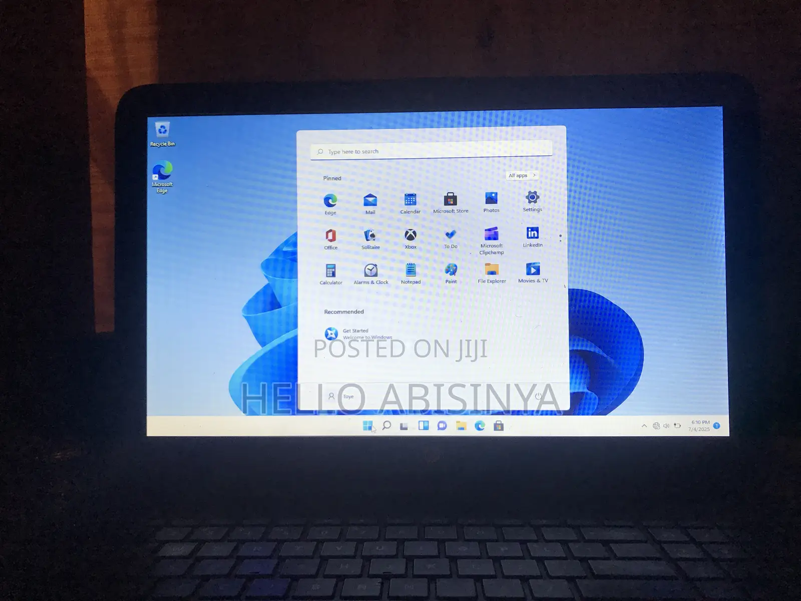 Laptop HP Stream Notebook 8GB AMD A6 HDD 500GB
