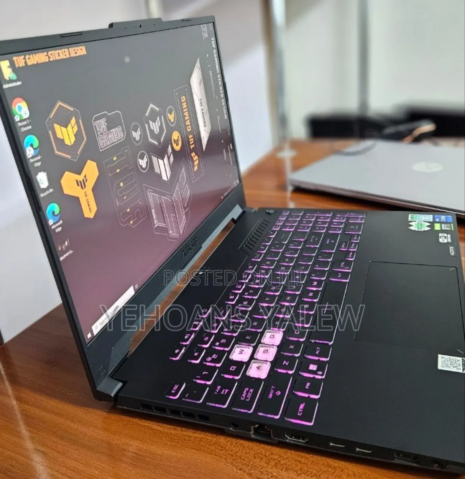 New Laptop Asus TUF Gaming A15 16GB AMD Ryzen 7 SSD 512GB