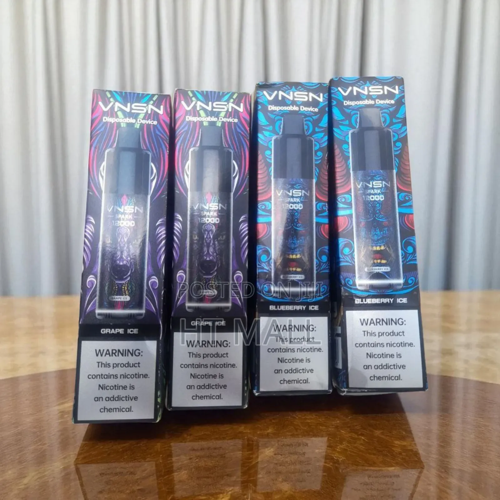 VNSN 12000 Disposable Vape – Rechargeable Compact