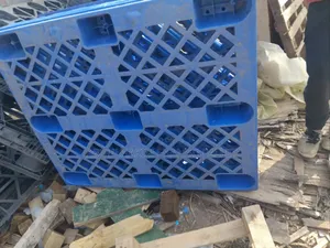 Photo - Plastic Pallets and Wooden