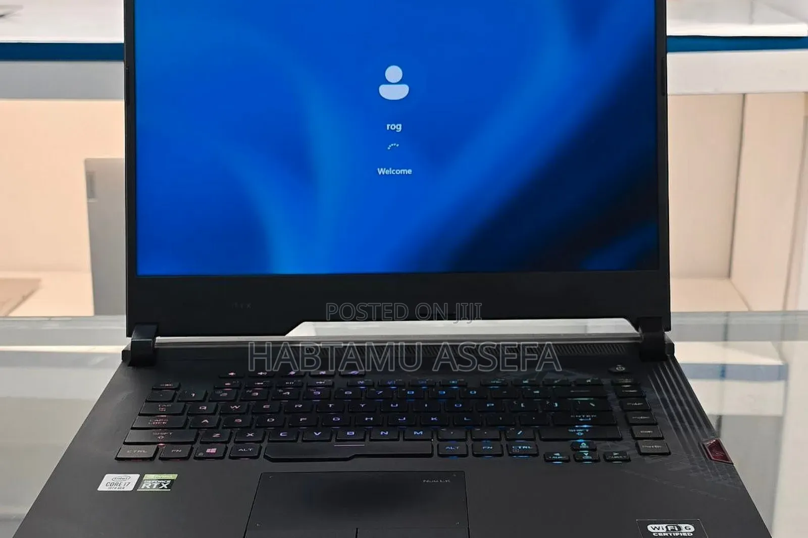 New Laptop Asus ROG Strix G15 16GB Intel Core I7 SSD 1T