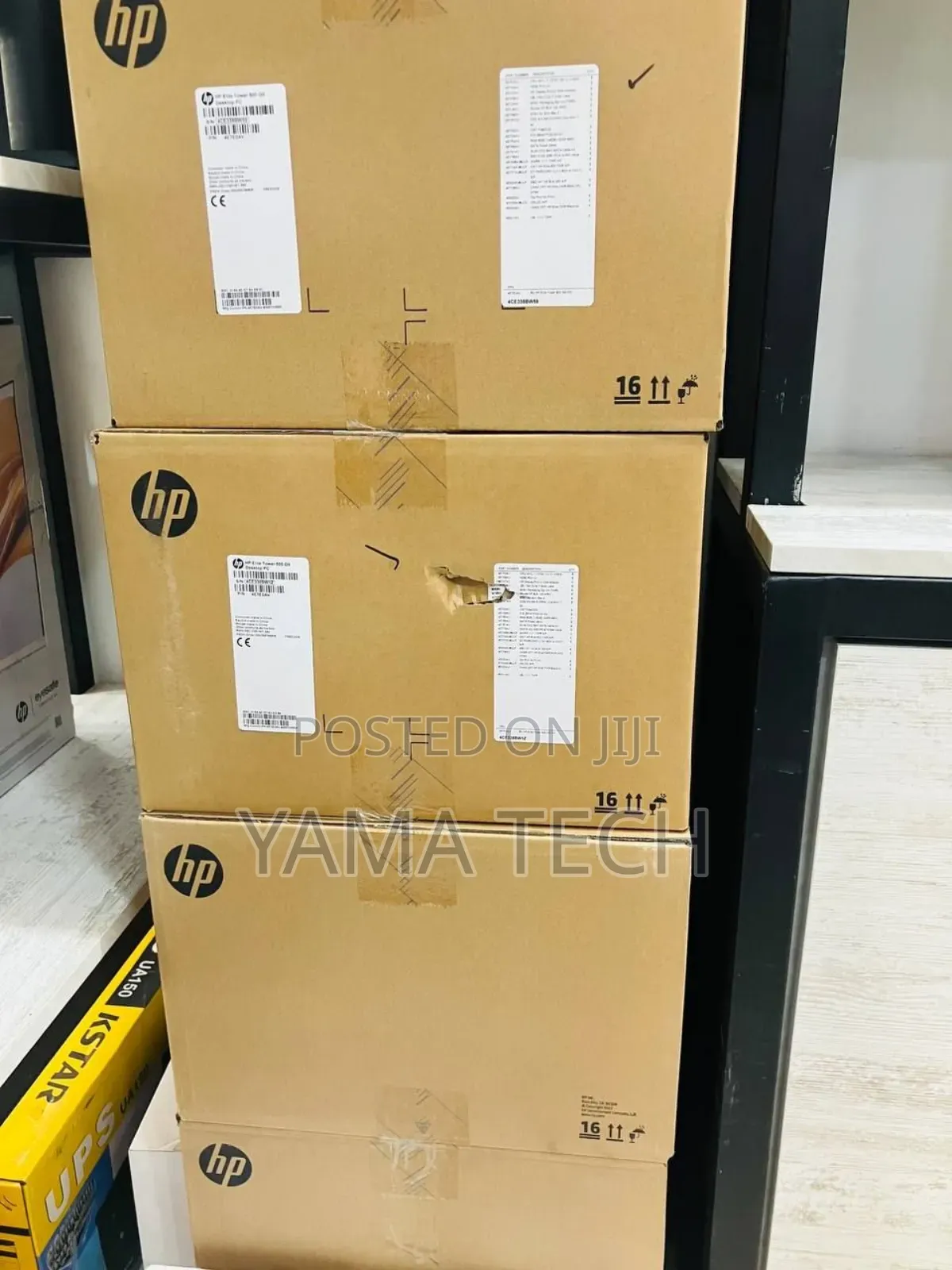 New Desktop Computer HP 8GB Intel Core I7 SSD 512GB