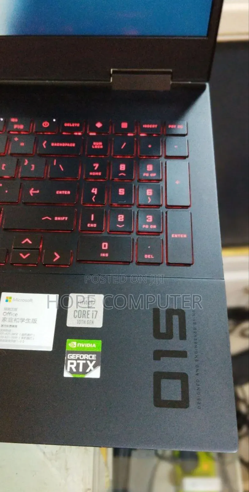 New Laptop HP Omen 15 16GB Intel Core I7 SSD 1T