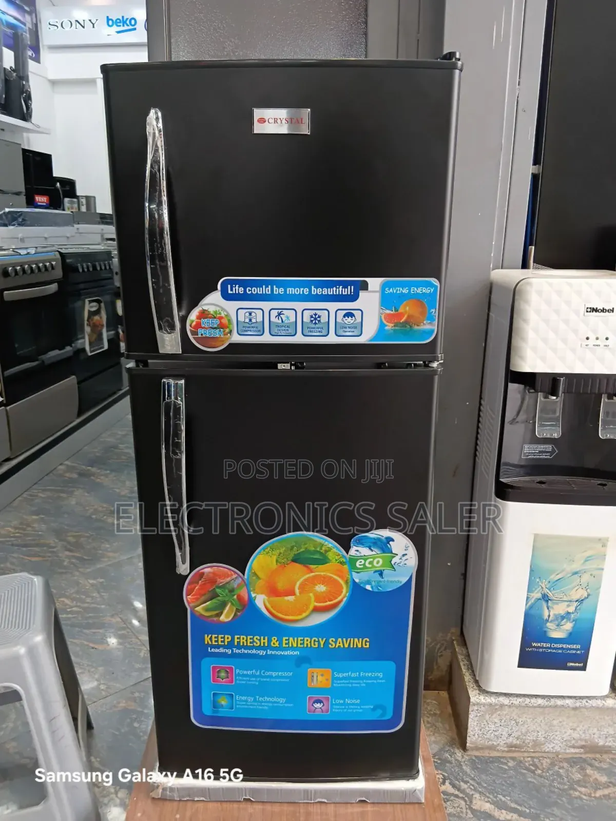 Crystal Refrigerator 225l
