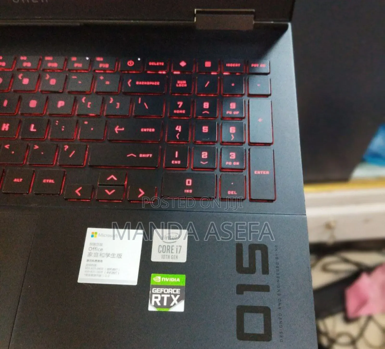 New Laptop HP Omen 15 16GB Intel Core I7 SSD 1T
