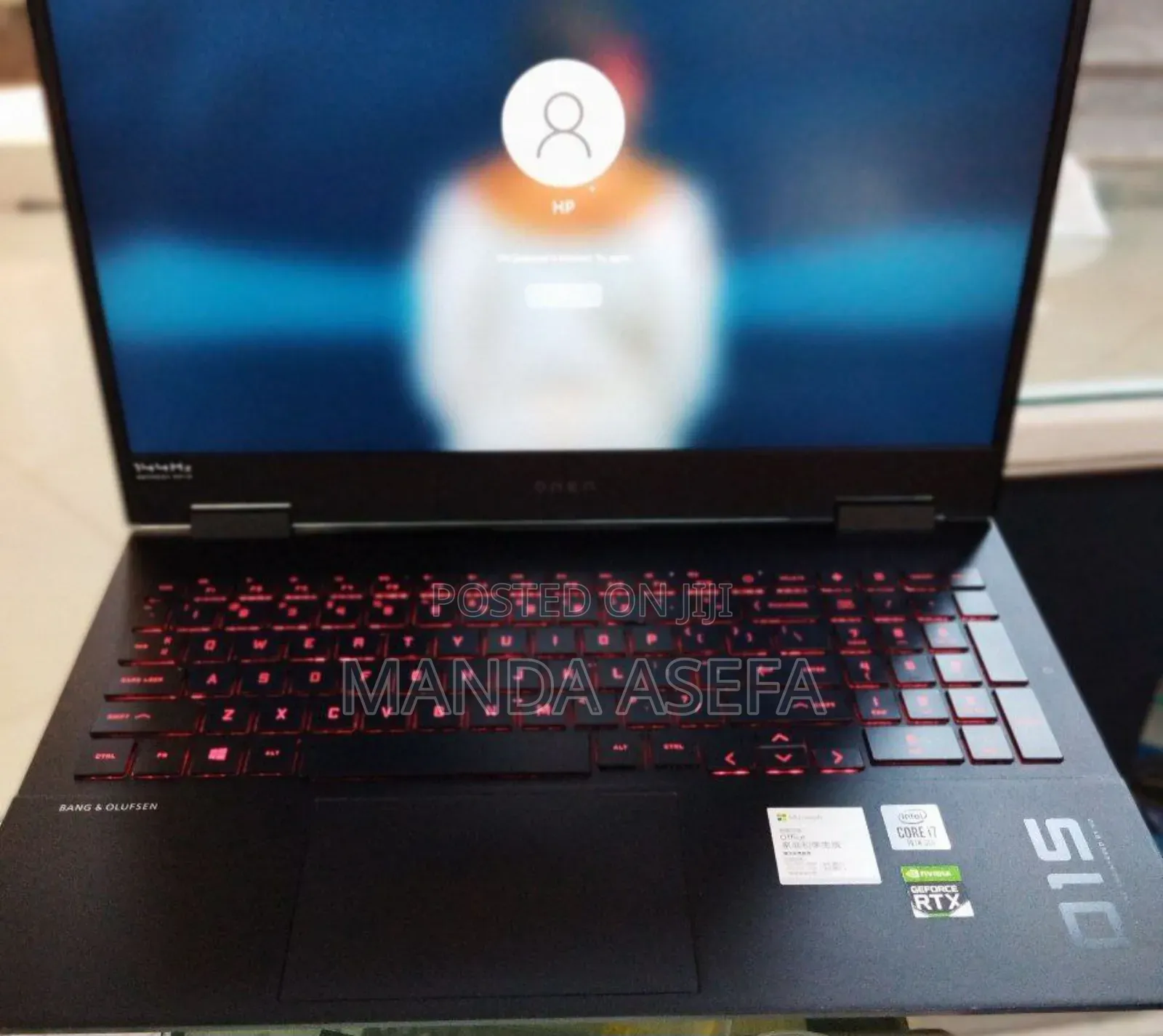 New Laptop HP Omen 15 16GB Intel Core I7 SSD 1T