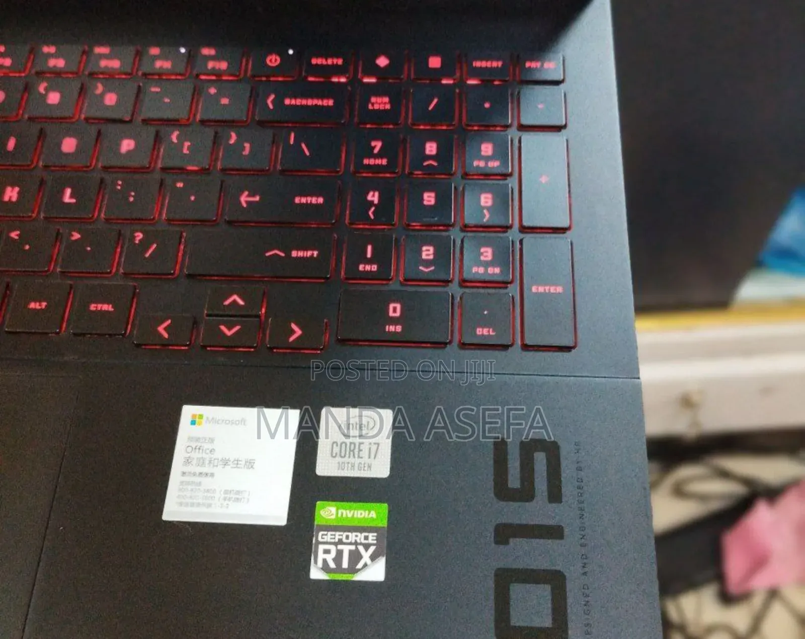New Laptop HP Omen 15 16GB Intel Core I7 SSD 1T