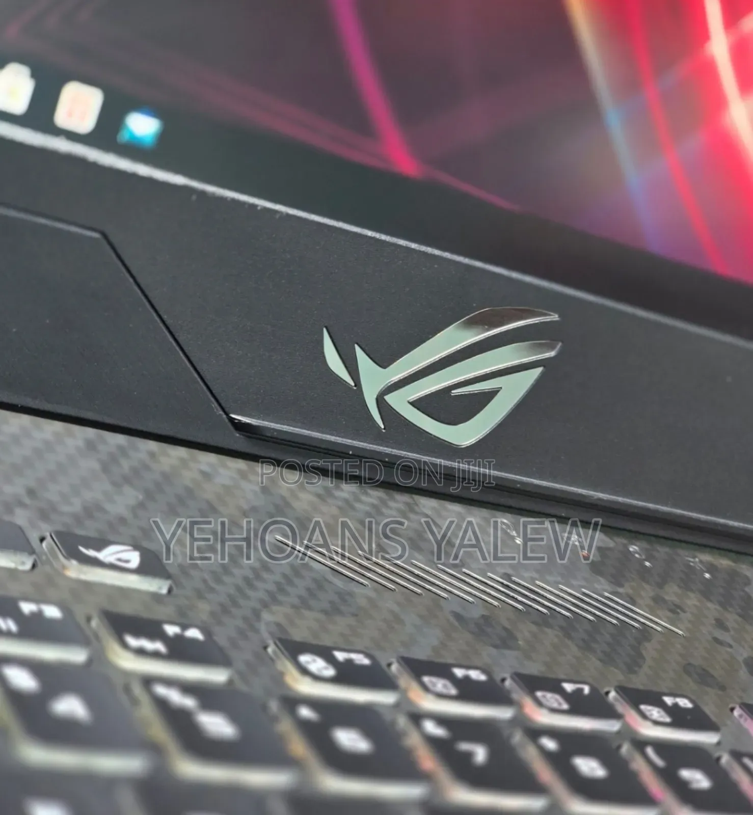 New Laptop Asus ROG Strix G17 16GB Intel Core I7 SSD 1T