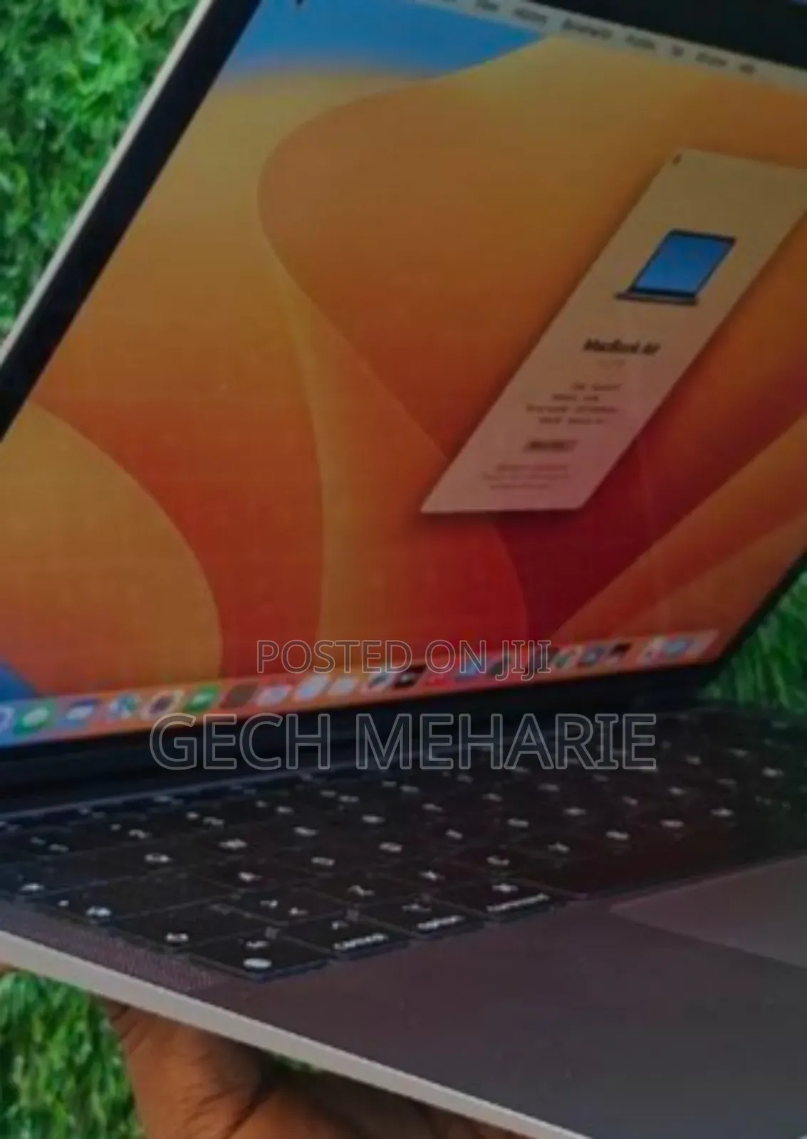 New Laptop Apple MacBook Air 2020 M1 8GB Apple M1 SSD 256GB