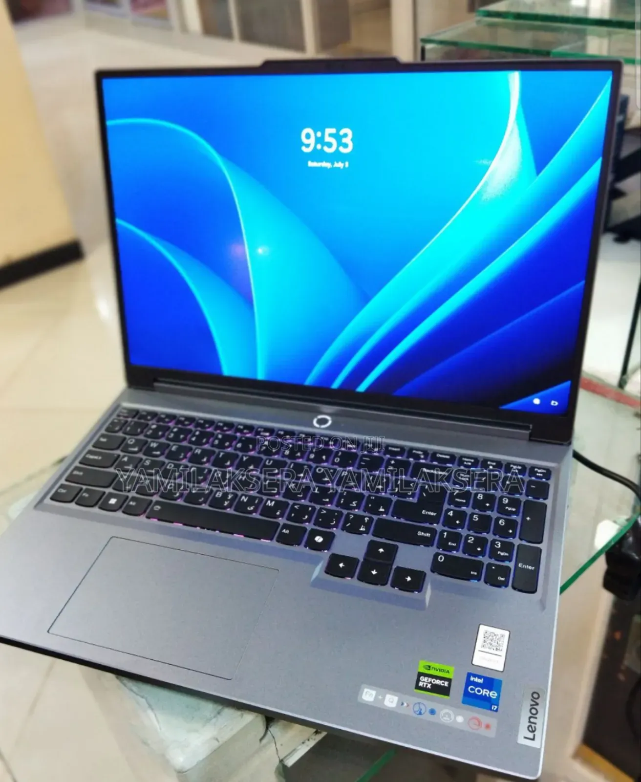 New Laptop Lenovo Legion 5 16GB Intel Core I7 SSD 1T
