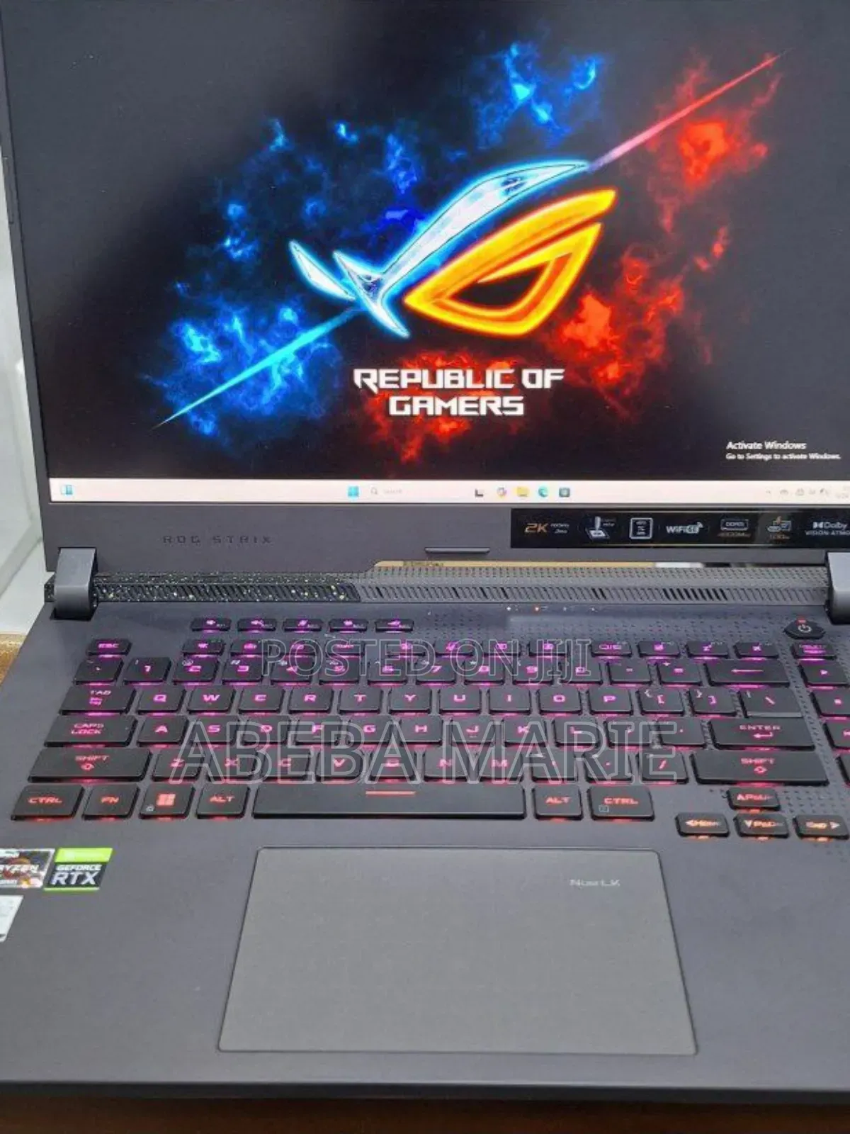 New Laptop Asus ROG Strix G15 16GB AMD Ryzen 9 SSD 1T