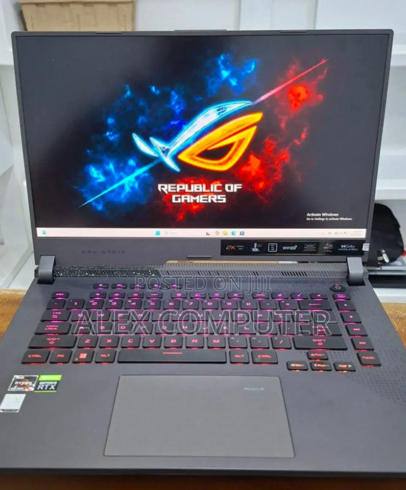 New Laptop Asus ROG Strix G16 G614 16GB AMD Ryzen 9 SSD 1T