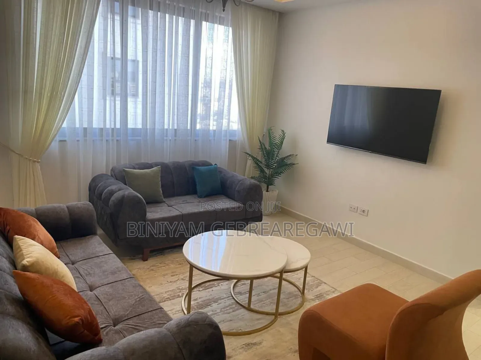 Furnished 2bdrm Apartment in Apartment, Yeka for rent