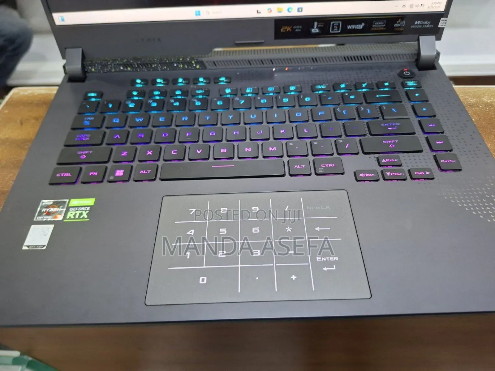 New Laptop Asus ROG Strix G16 G614 16GB AMD Ryzen 9 SSD 1T