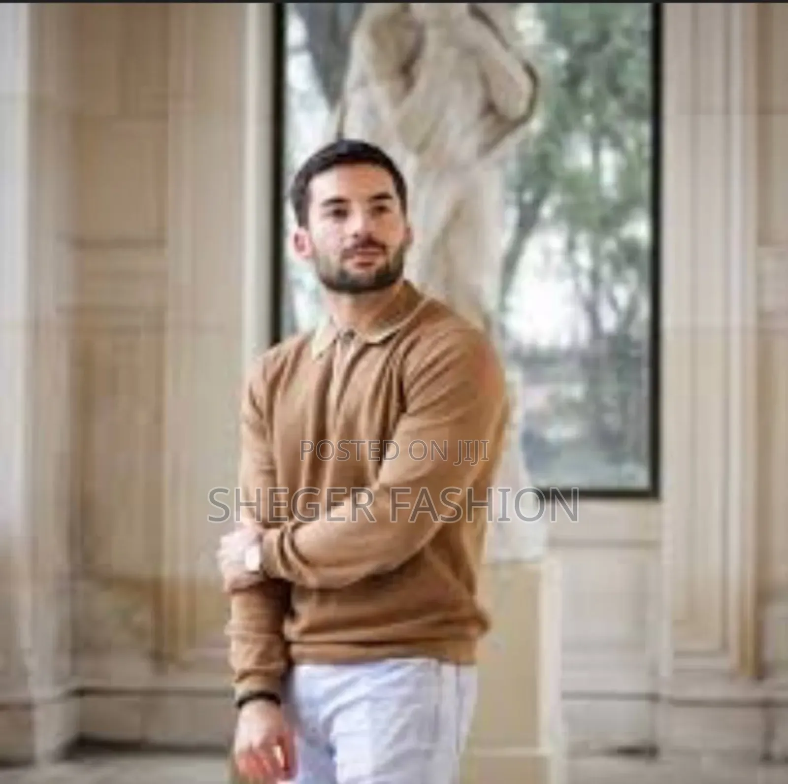 Men's Hafe Zip Sweater