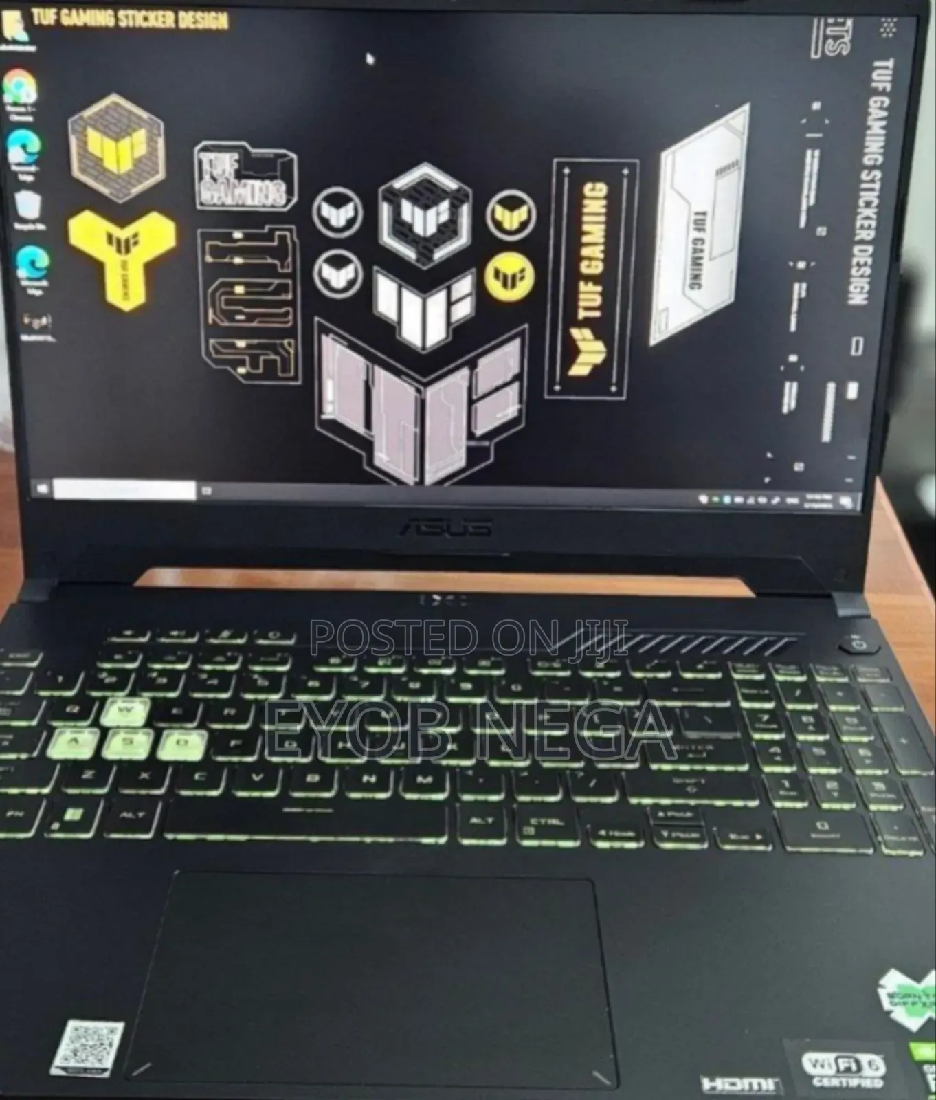 New Laptop Asus TUF Dash F15 16GB AMD Ryzen 7 SSD 512GB