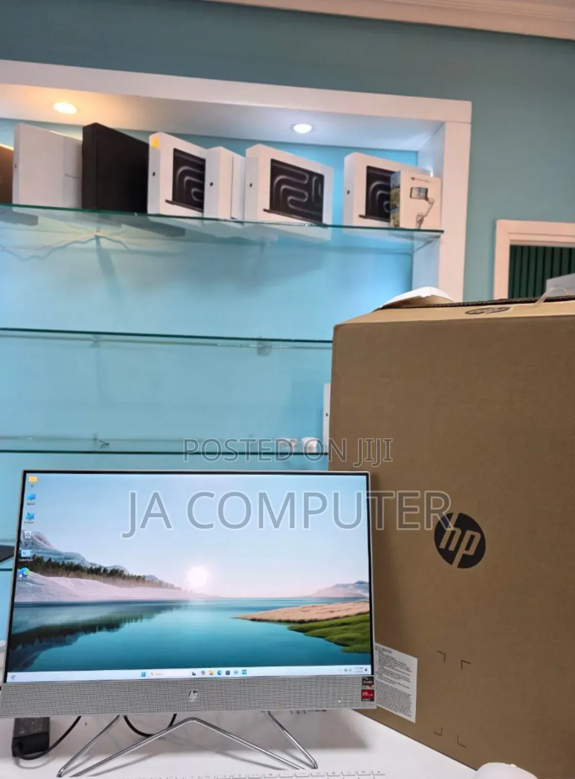 New Desktop Computer HP 200 G4 22 All-in-One 16GB AMD Ryzen 5 SSD 512GB