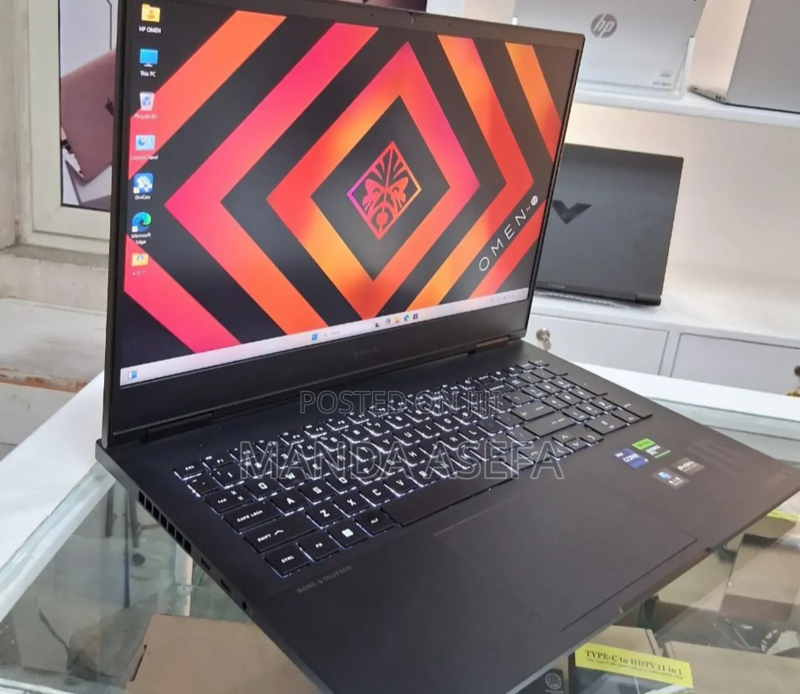 New Laptop HP Omen 16 16GB Intel Core I9 SSD 1T