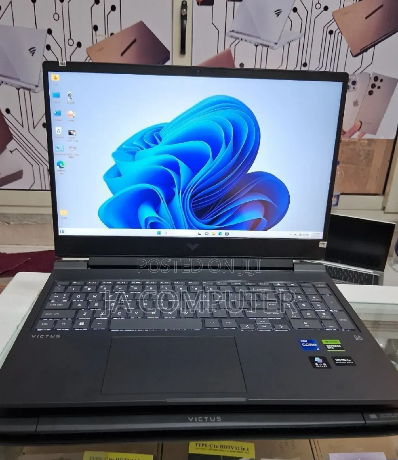 New Laptop HP Omen 16 16GB Intel Core I7 SSD 1T