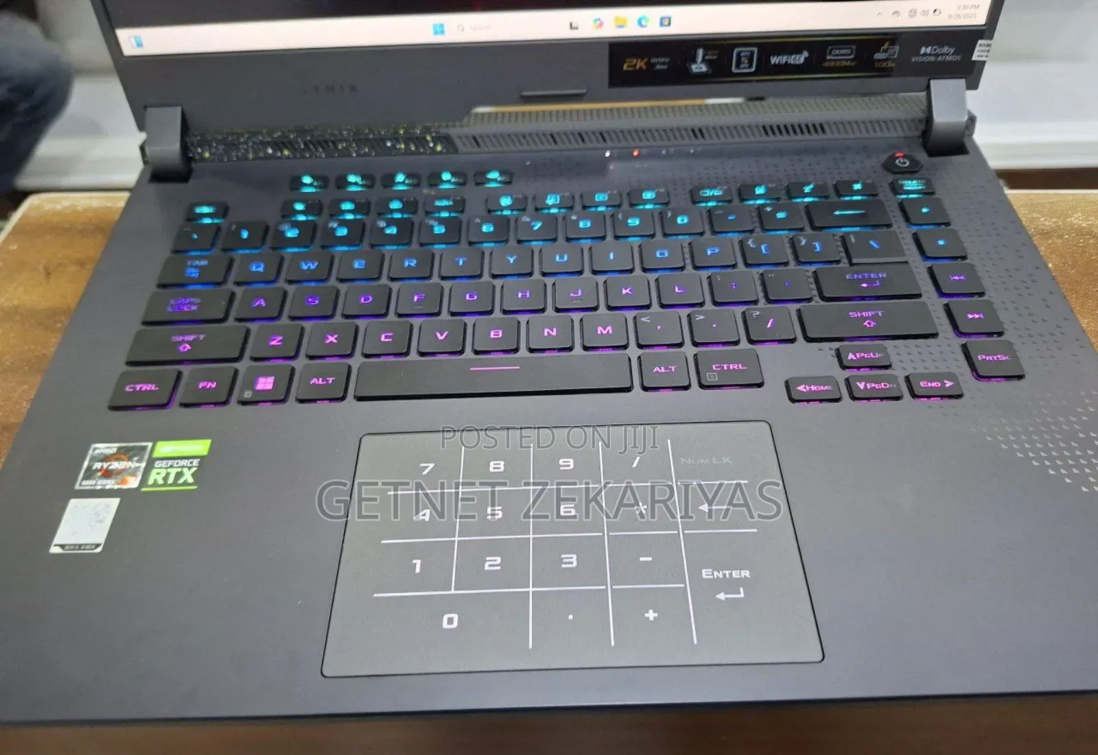 New Laptop Asus ROG Strix G15 16GB AMD Ryzen 9 SSD 1T