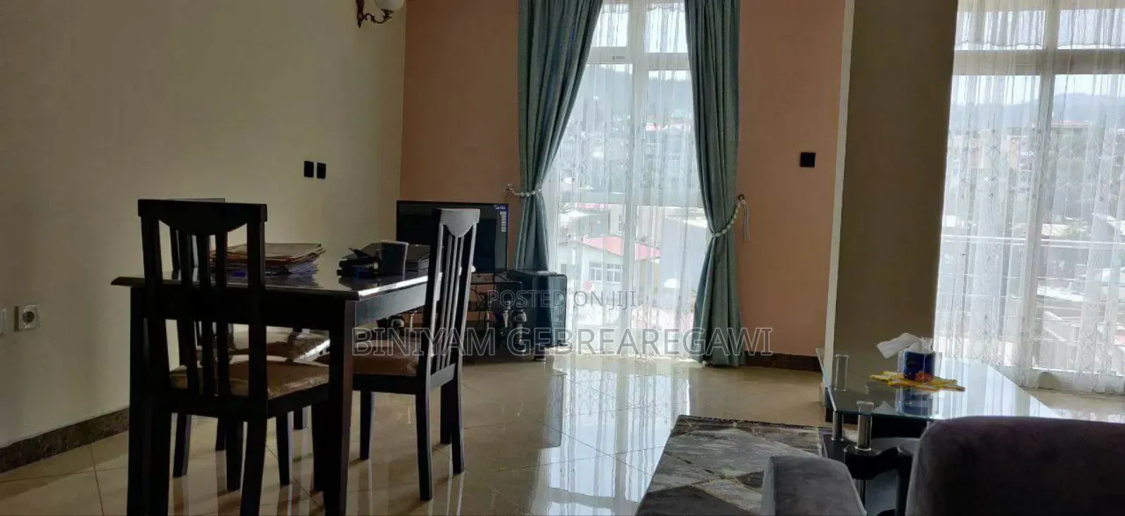 Furnished 1bdrm Apartment in Apartment, Yeka for rent