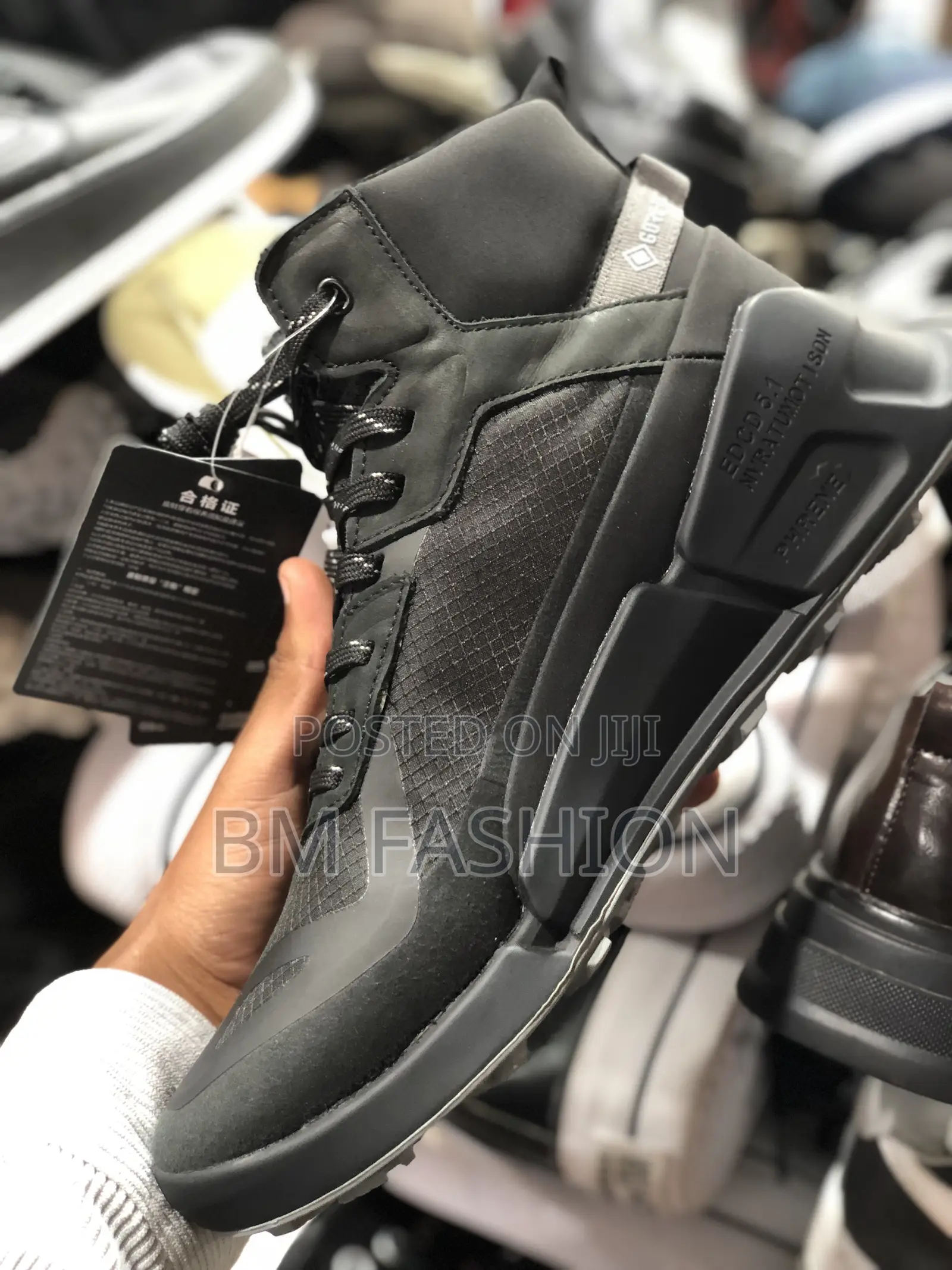 High Quality Black Fashion Trendy Boots