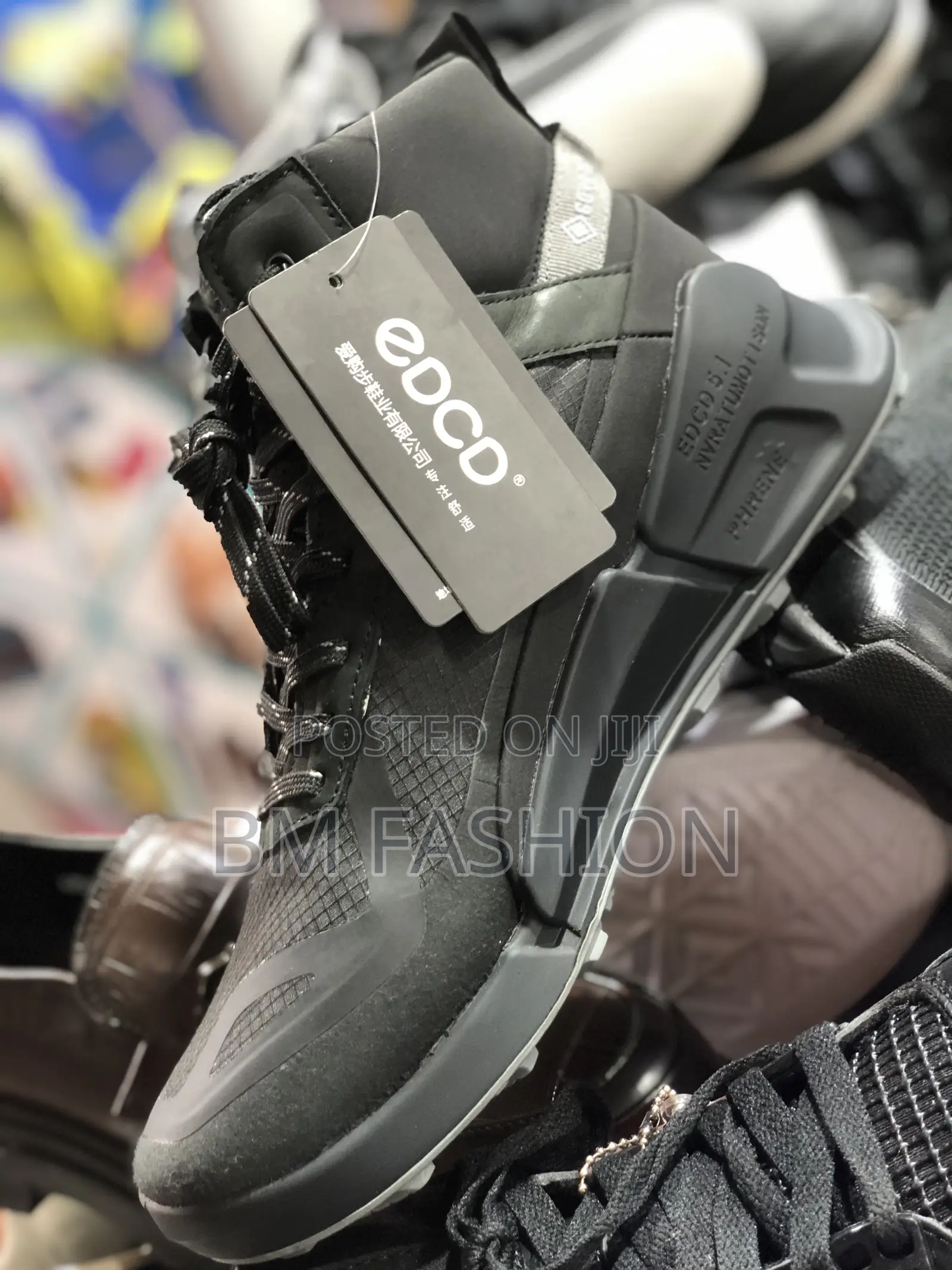 High Quality Black Fashion Trendy Boots