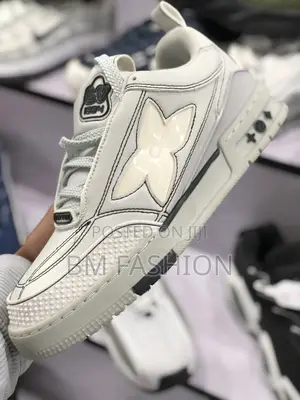 Photo - New Arrival Lv Stake Trainer Silver Fashion Ankle Boots