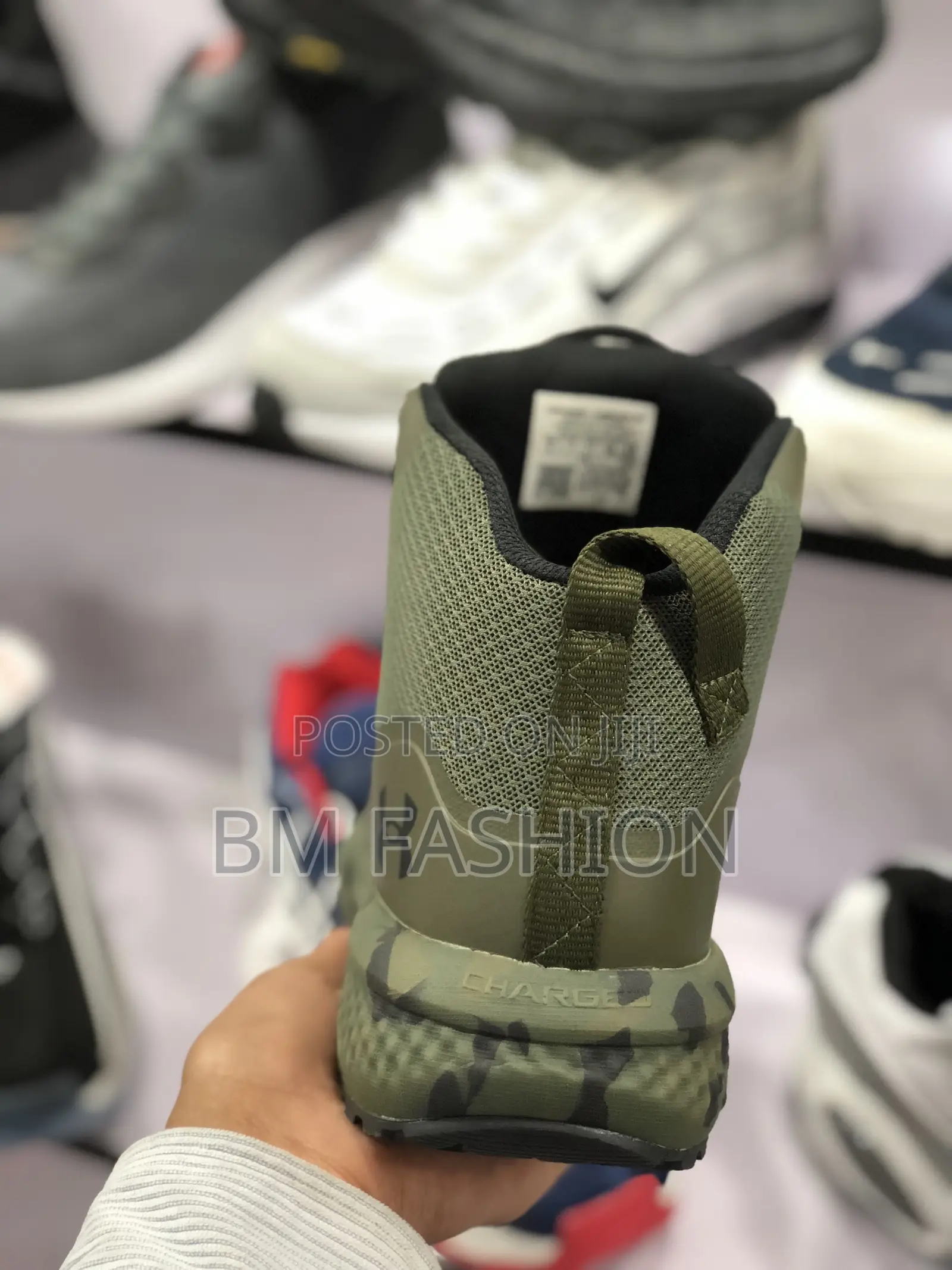 Under Armour Charged Green High Quality