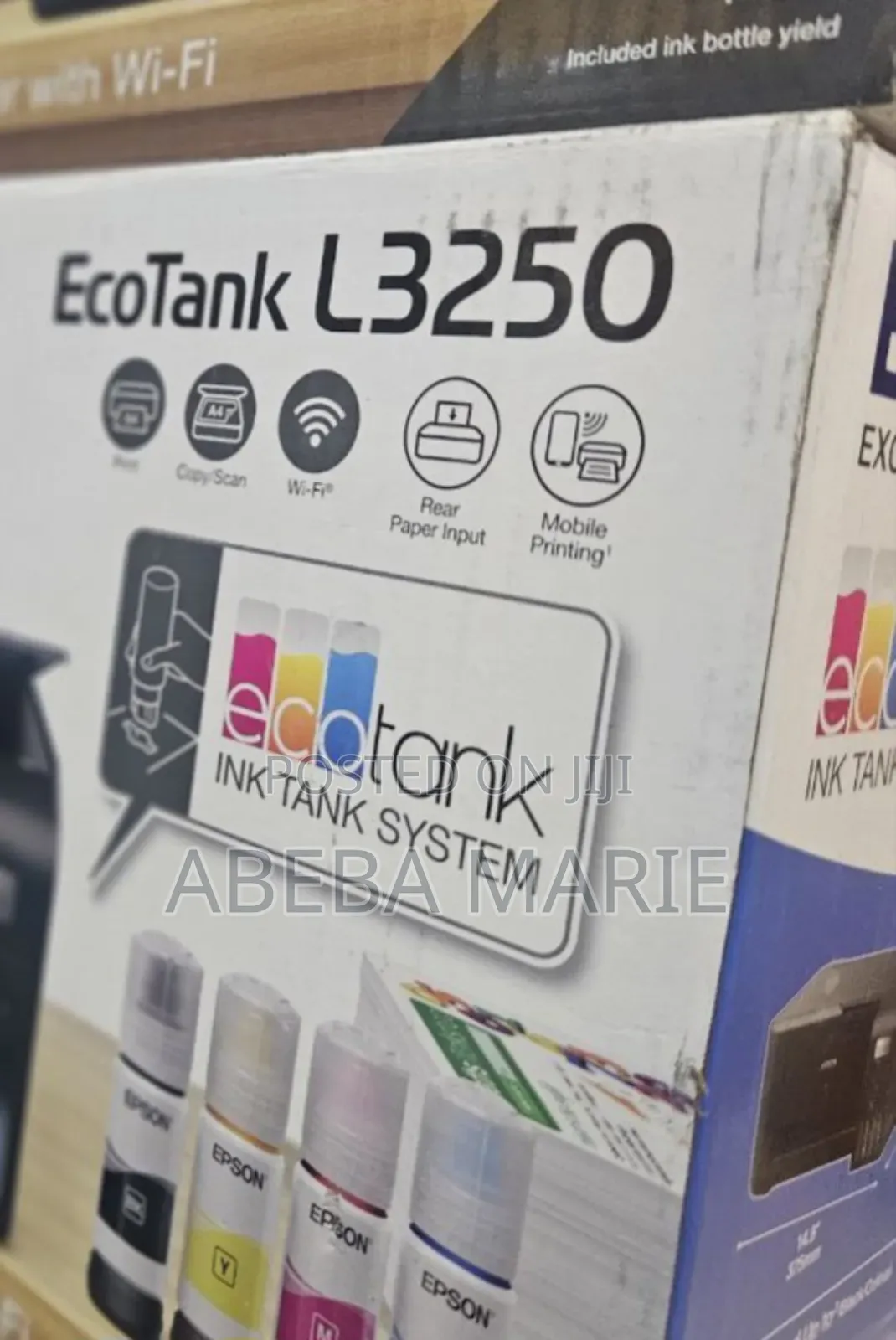 Epson Eco Tank L3250 Printer Wifi All in One