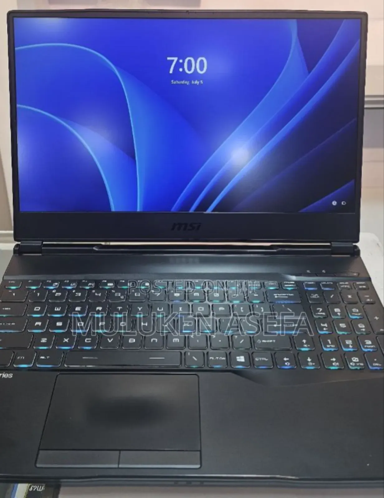 New Laptop MSI GF63 16GB Intel Core I7 SSD 1T