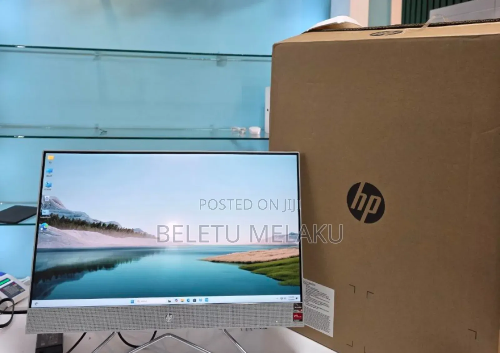 New Desktop Computer HP 200 G4 22 All-in-One 16GB AMD Ryzen 5 SSD 512GB