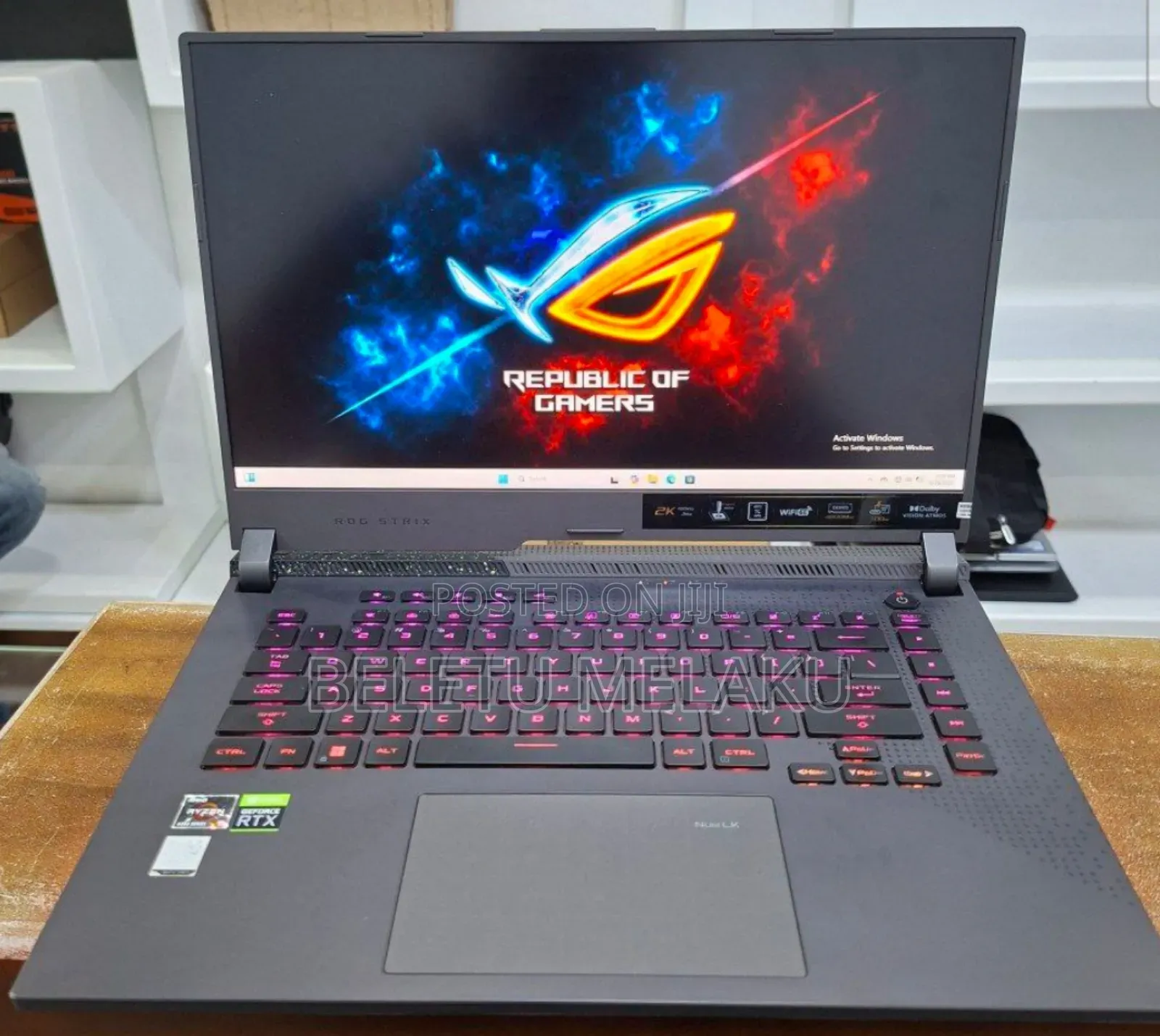 New Laptop Asus ROG Strix G15 16GB AMD Ryzen 9 SSD 1T