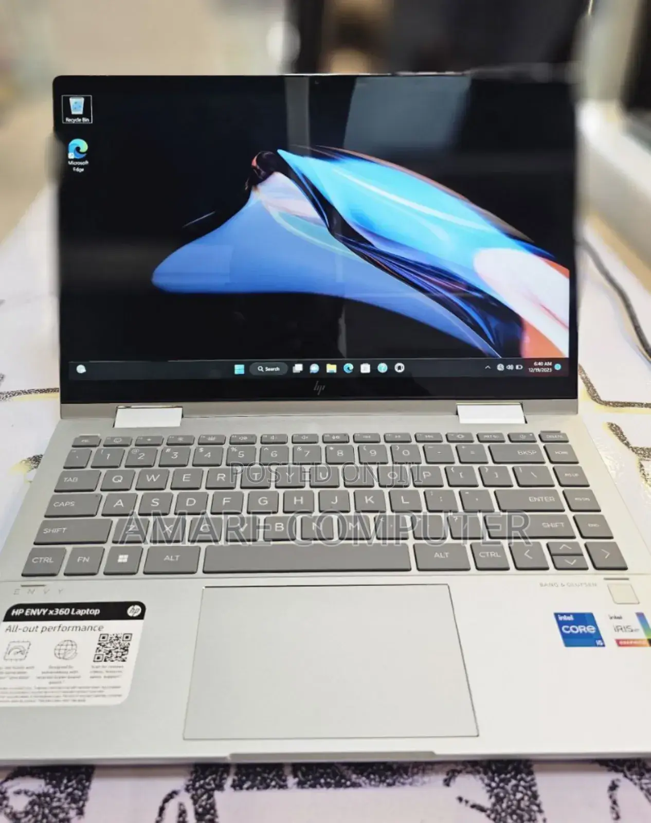 New Laptop HP Envy X360 8GB Intel Core I5 SSD 512GB