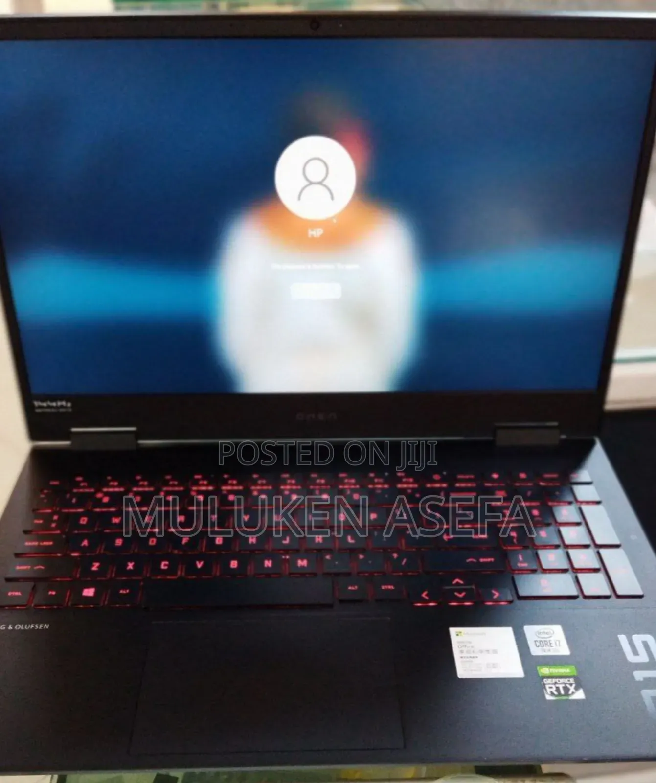 New Laptop HP Omen 15 16GB Intel Core I7 SSD 1T