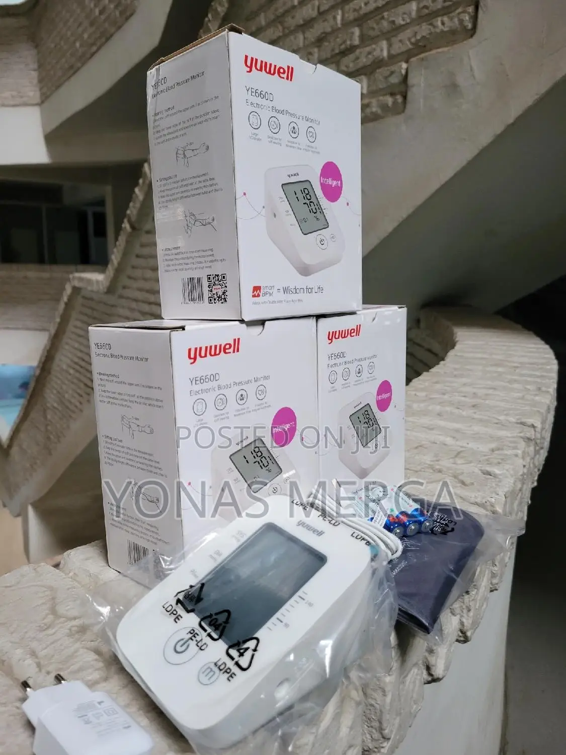 Bp Monitoring//Bp/Bpm坻٠lcd Screen, Cuffظ囗store Past Readings