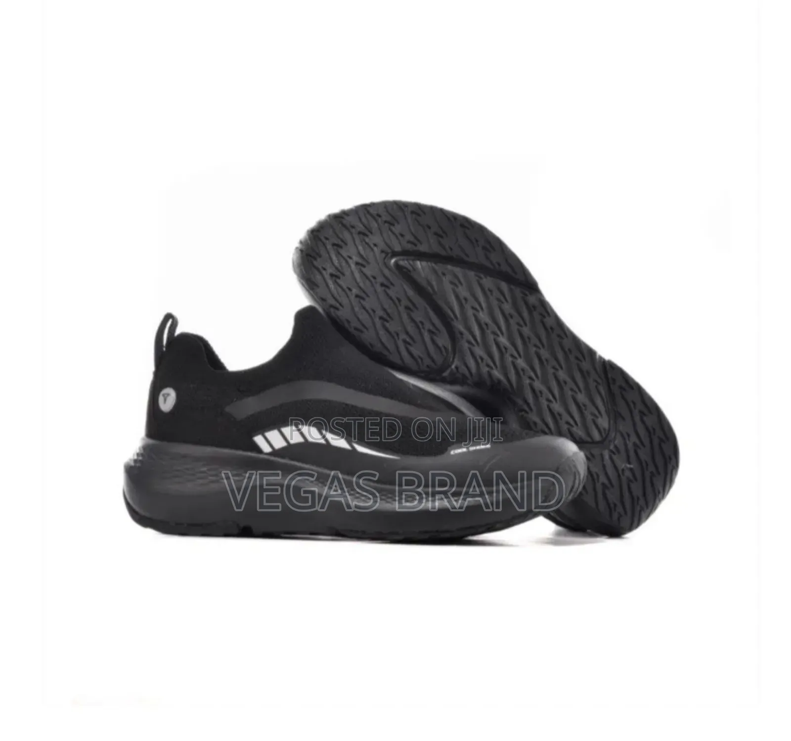 Treperri T99 Slip on Running Black Master Quality Shoes