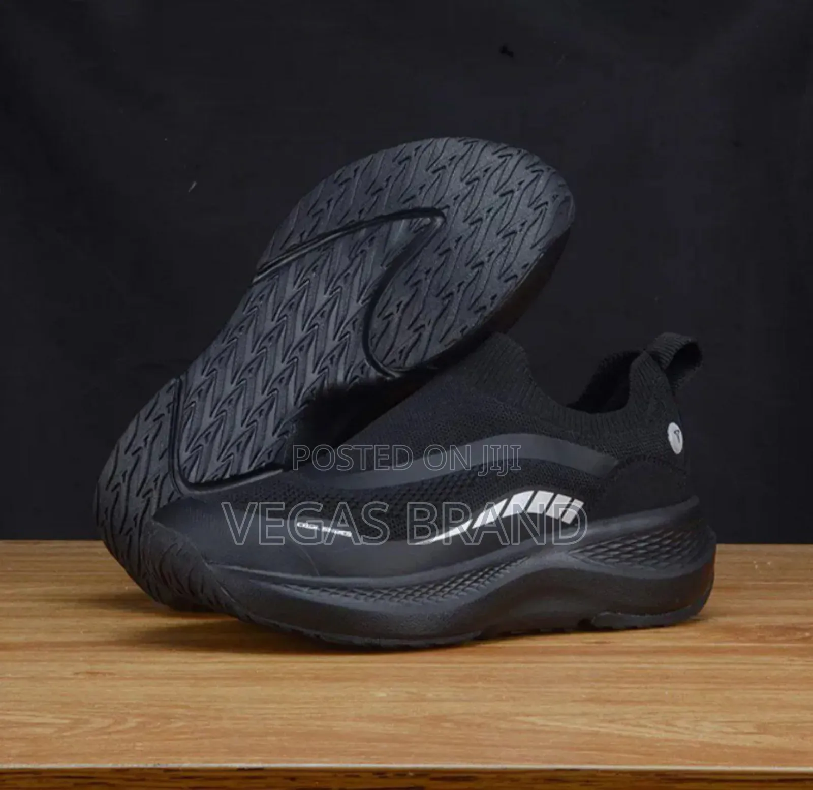 Treperri T99 Slip on Running Black Master Quality Shoes
